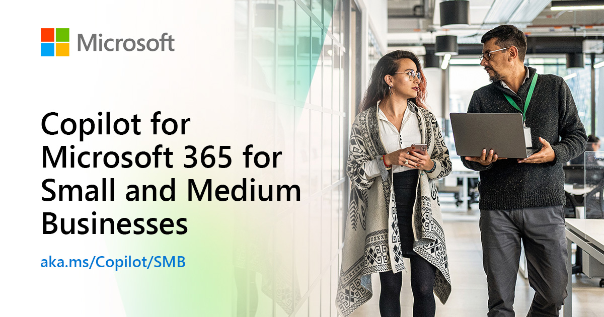 Copilot for Microsoft 365 for Small and Medium Business